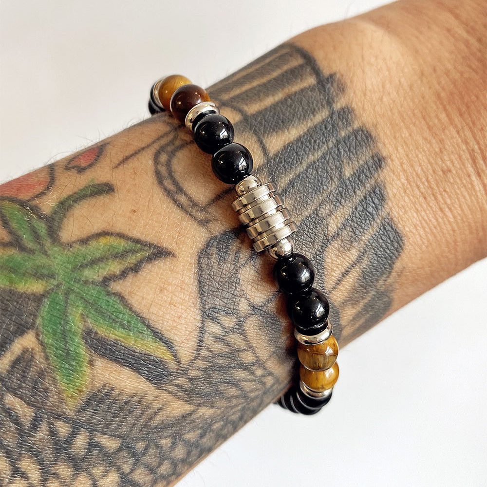 Tigers Eye Clasp Bracelet