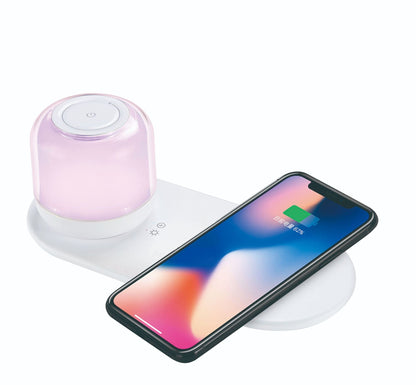 Wireless Fast Charger & Night Lamp