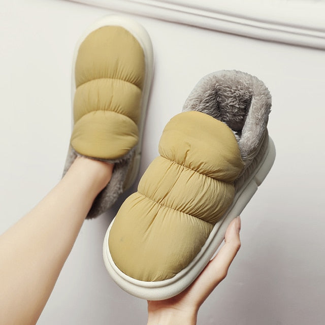 Waterproof Plush Slip-ons