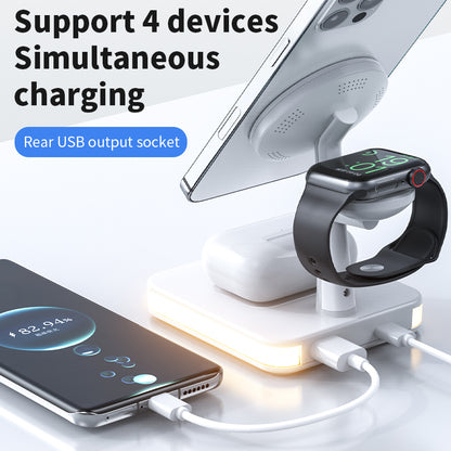 Magnetic Wireless Charging Stand with Light