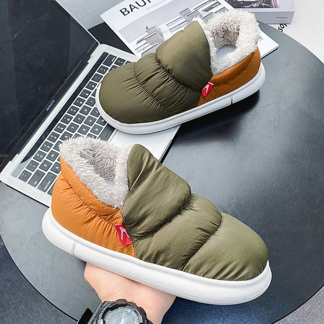 Waterproof Plush Slip-ons