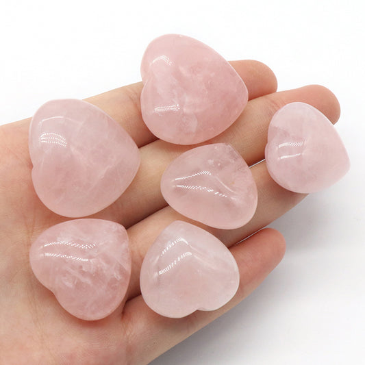 Rose Quartz Heart