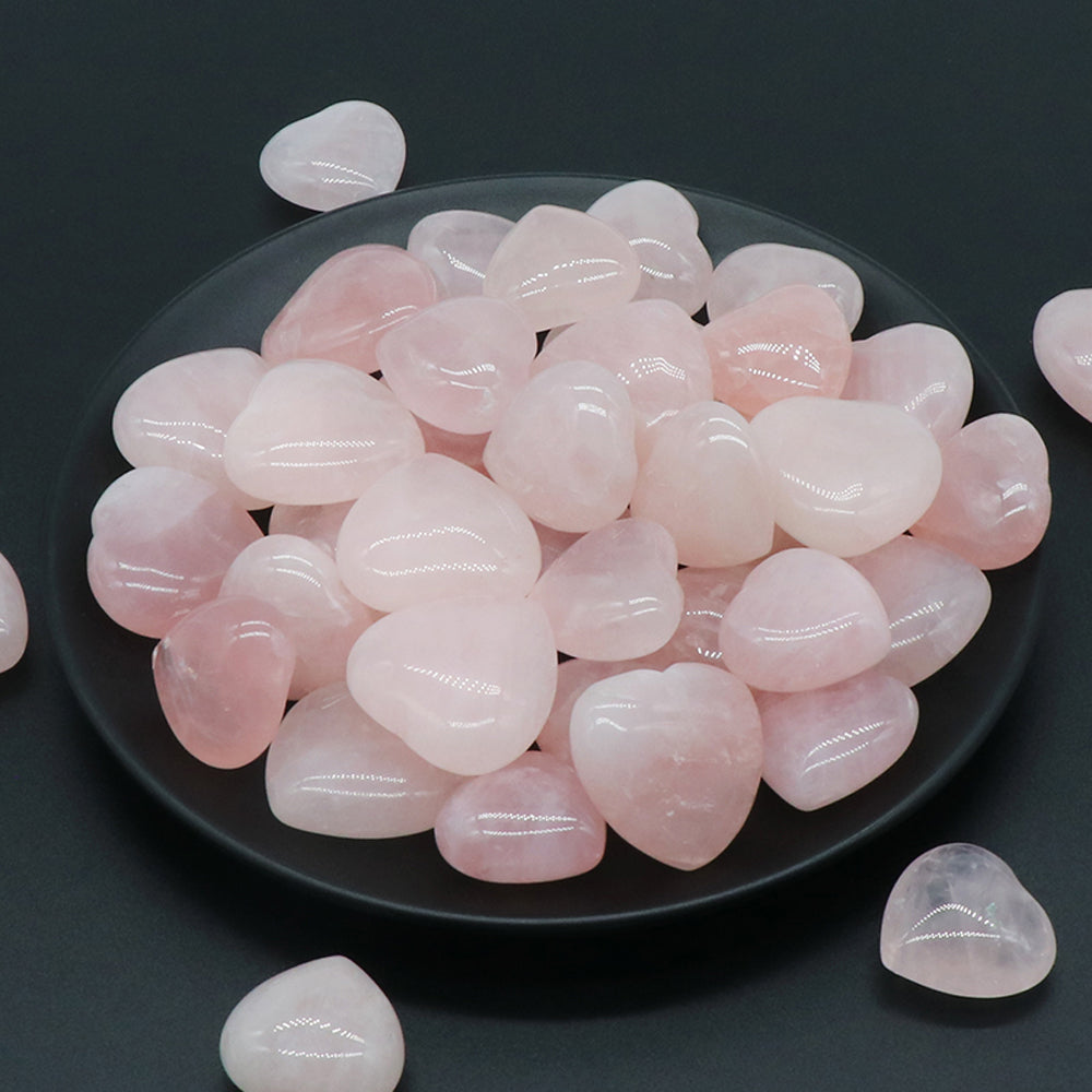Rose Quartz Heart