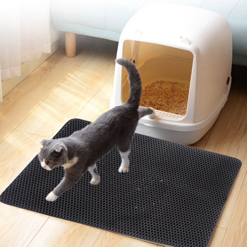 Easy Clean Pet Cat Litter Mat Waterproof