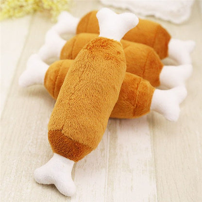 Chicken Legs Pet Plush Toy