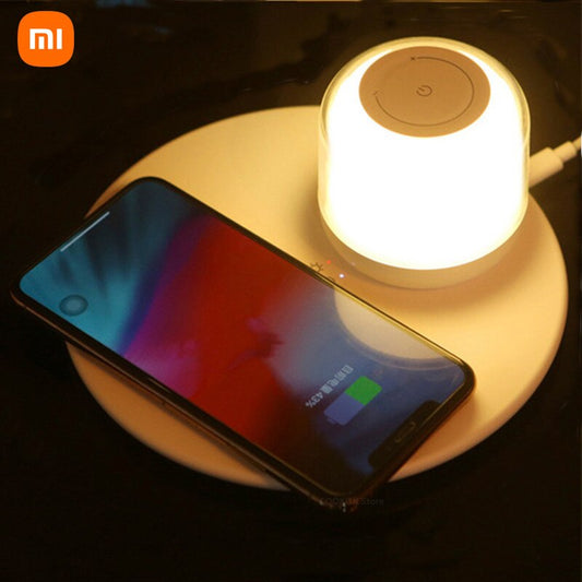 Wireless Fast Charger & Night Lamp