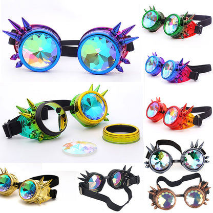 SteamPunk Kaleidoscope Glasses