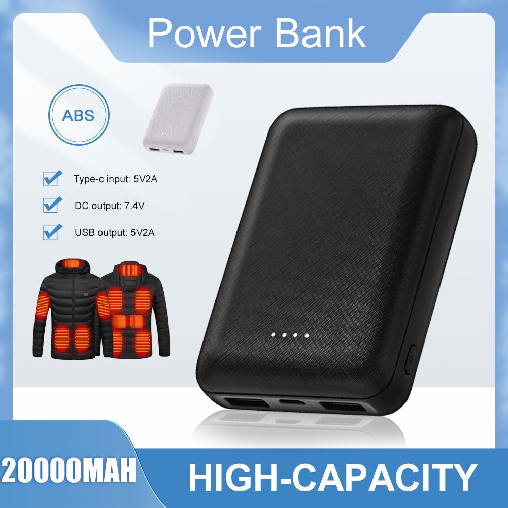 Portable Fast Charging Power Bank (20000mAh)