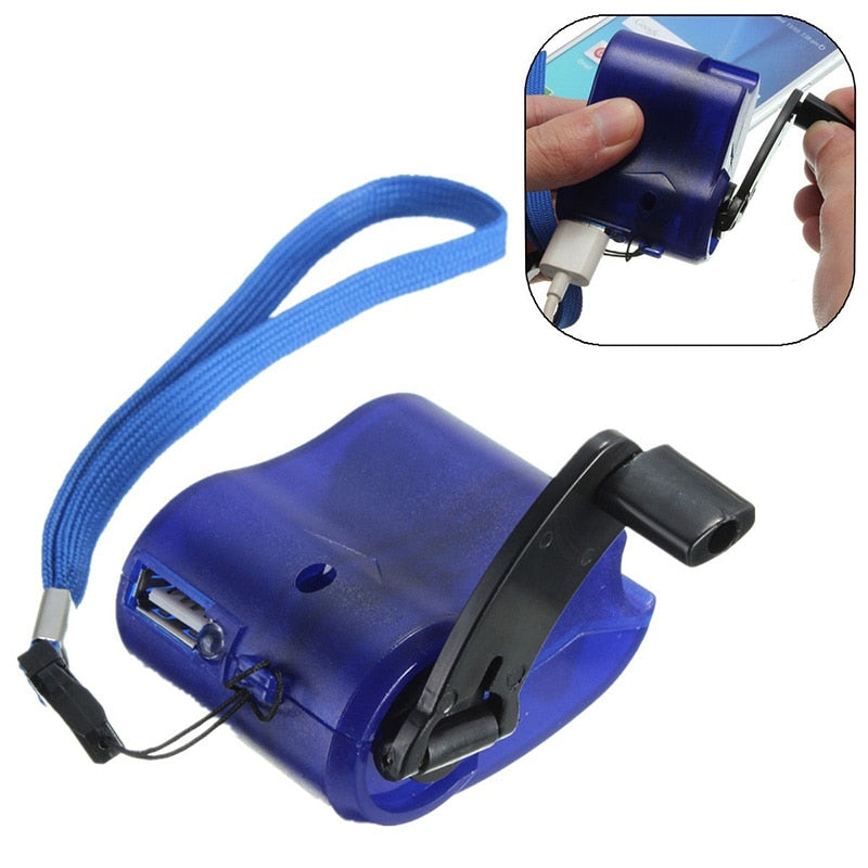 Survival USB Crank Charger (no power needed)