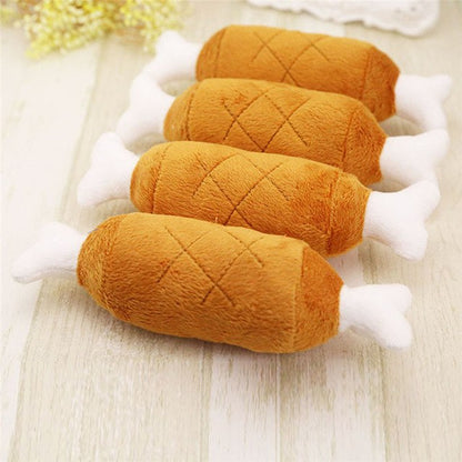 Chicken Legs Pet Plush Toy