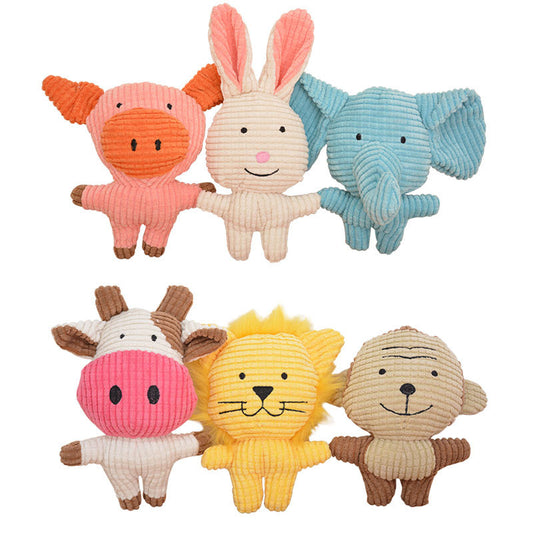 GentleJoy Squeak Companions Pet Toys
