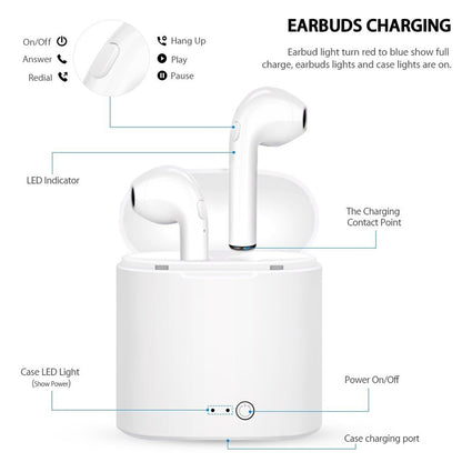 Wireless Earbud Headphones