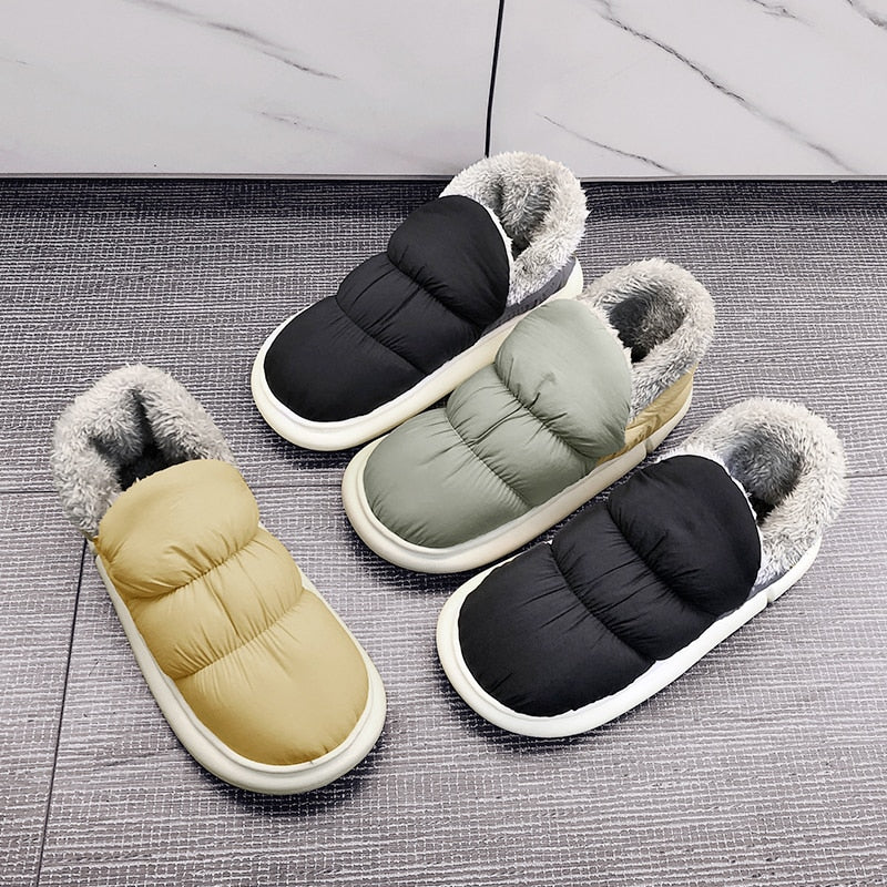 Waterproof Plush Slip-ons