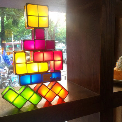 Neon LED Tetris Light