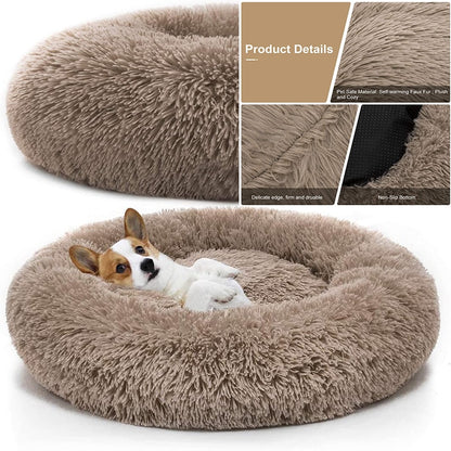 High Quality Pet Bed Comfortable Donut Cuddler