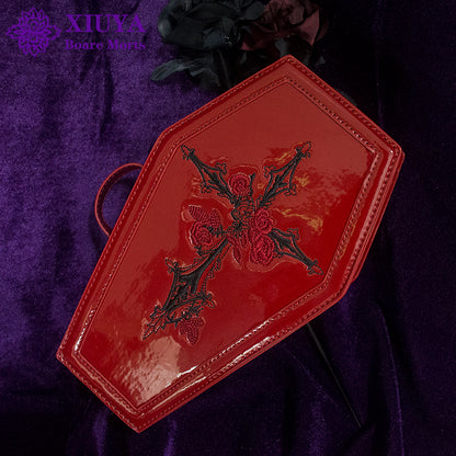 Red Coffin Handbag