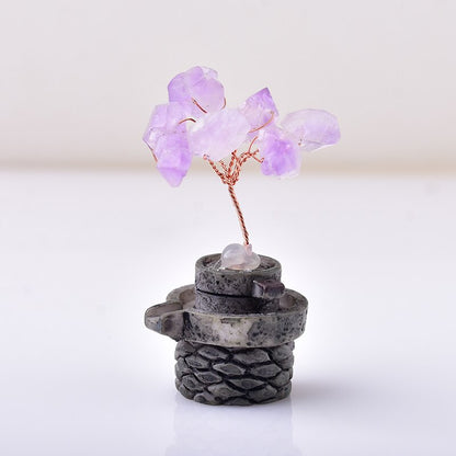 Amethyst Tree of Wealth