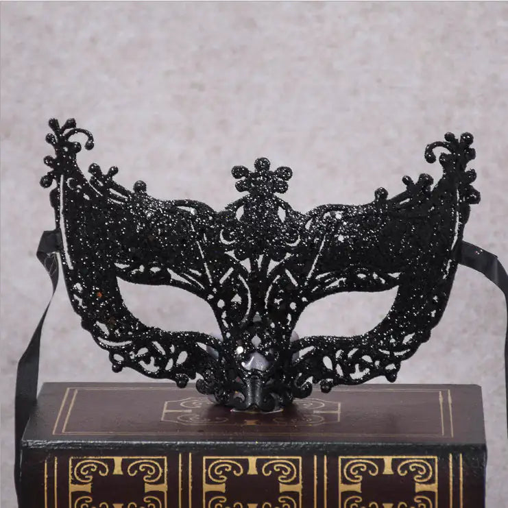 Theatre Inspired Prom Makeup Costume Lace Mask