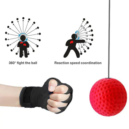 PunchPro Reflex Ball Set: Improve Speed, Coordination, and Reaction Time