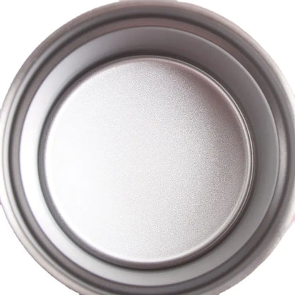 Coffee Mug with Handle, 14oz Insulated Stainless Steel Coffee Travel Mug, Double Wall Vacuum Reusable Coffee Cup with Lid, Powder Coated Rose Gold