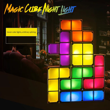 Neon LED Tetris Light