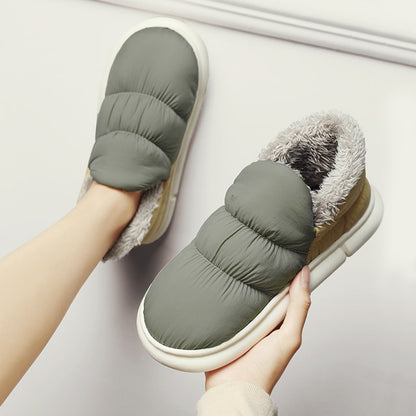 Waterproof Plush Slip-ons