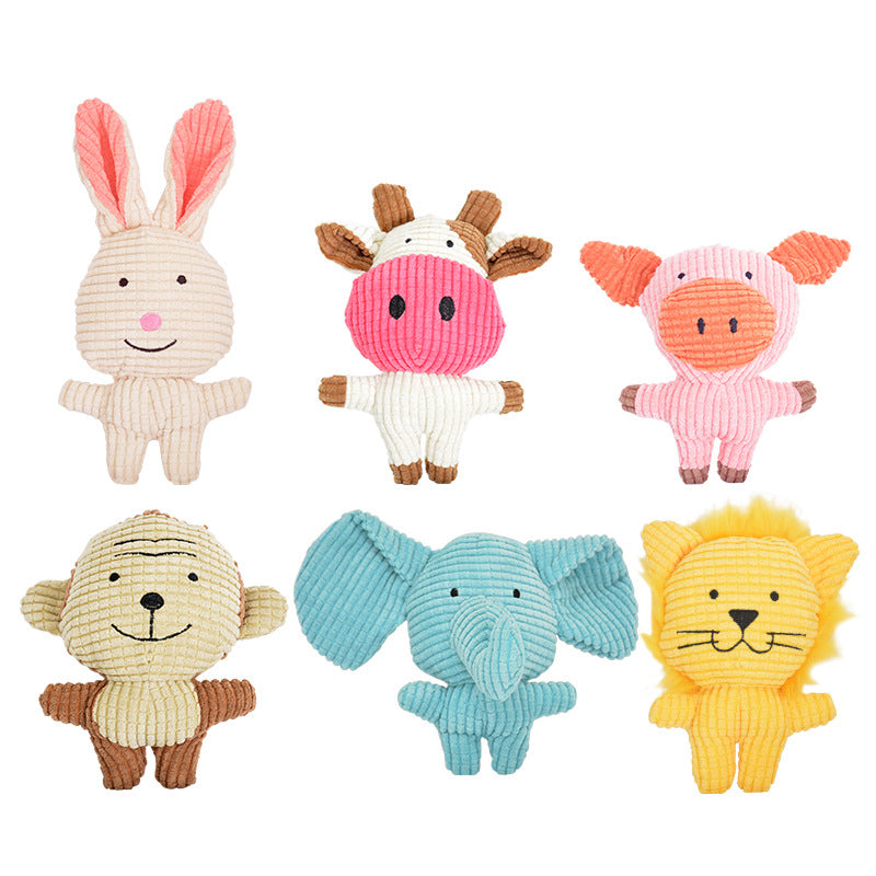 GentleJoy Squeak Companions Pet Toys