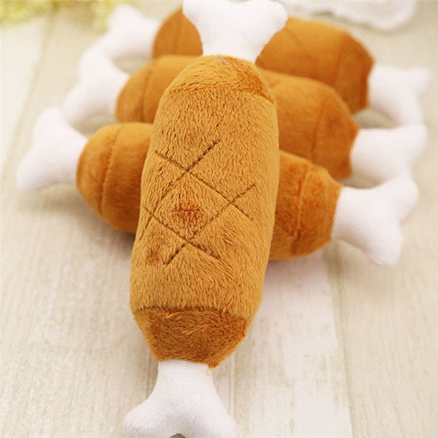 Chicken Legs Pet Plush Toy