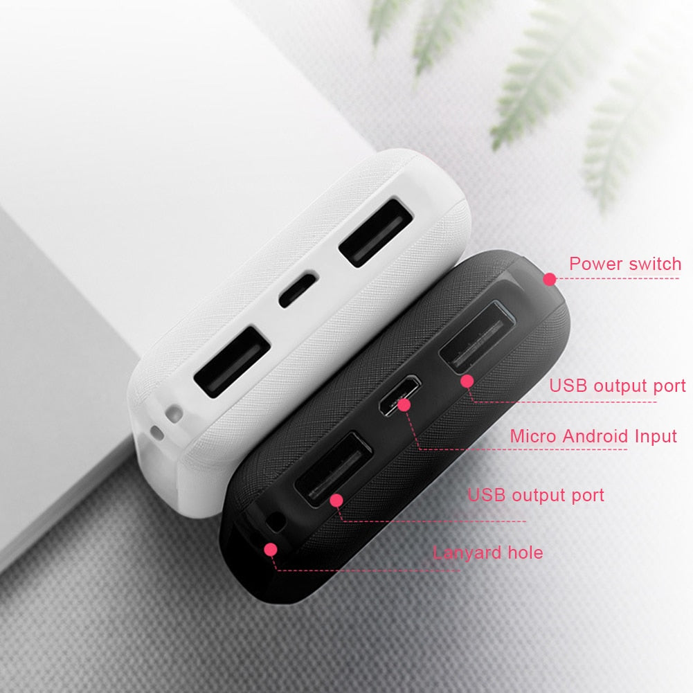 Portable Fast Charging Power Bank (20000mAh)
