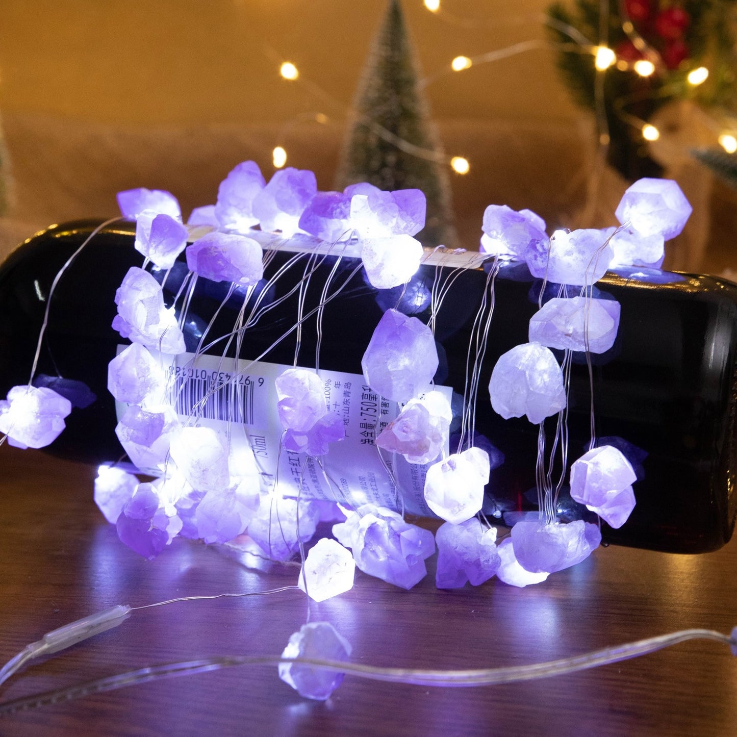 Natural Amethyst Decorative Lights