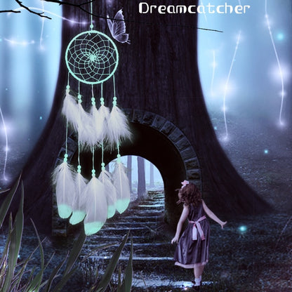 True Feather Dream Catcher w/ LEDs
