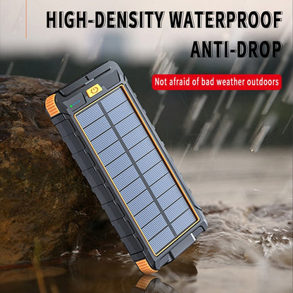 Solar Powered Energy Bank - 20000mAh Waterproof