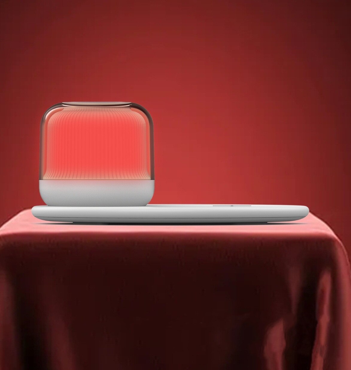 Wireless Fast Charger & Night Lamp