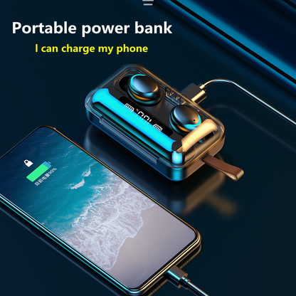 Waterproof Bluetooth Headphones - Futuristic Look