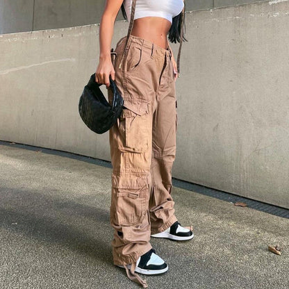 Women's Cargo Baggy Pants