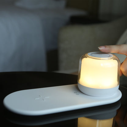 Wireless Fast Charger & Night Lamp
