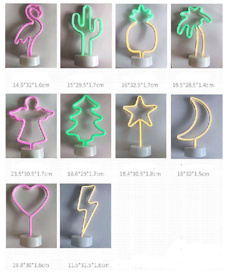 LED Neon Retro Lights