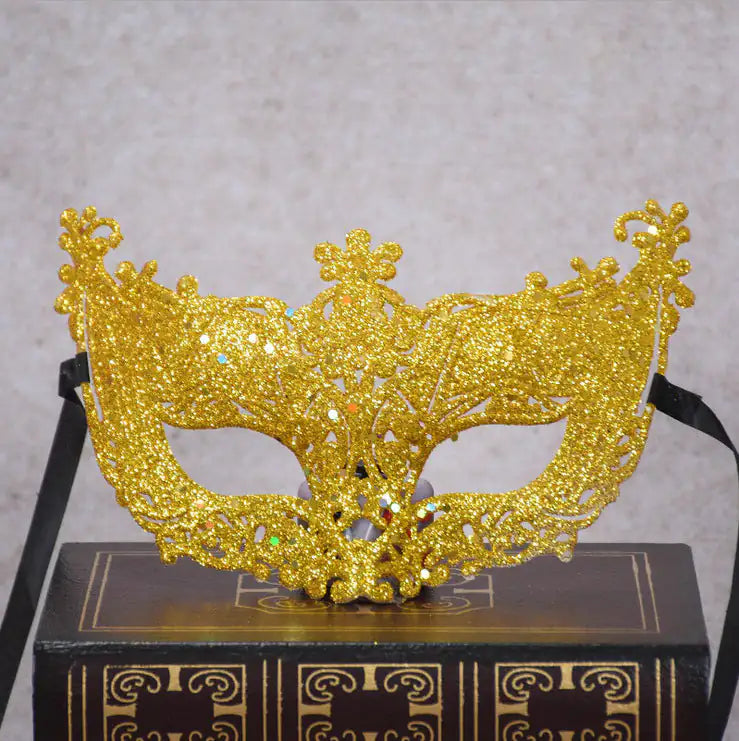 Theatre Inspired Prom Makeup Costume Lace Mask